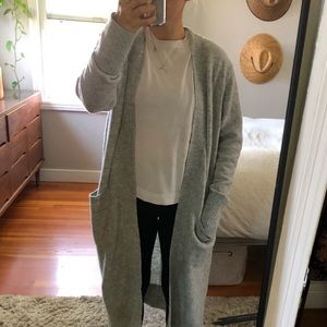 Banana republic cardigan grey medium